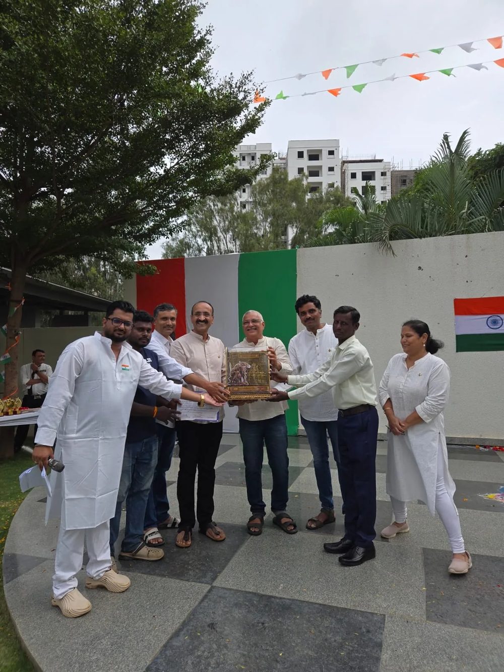 The Independence Day celebration at Klassik Landmark